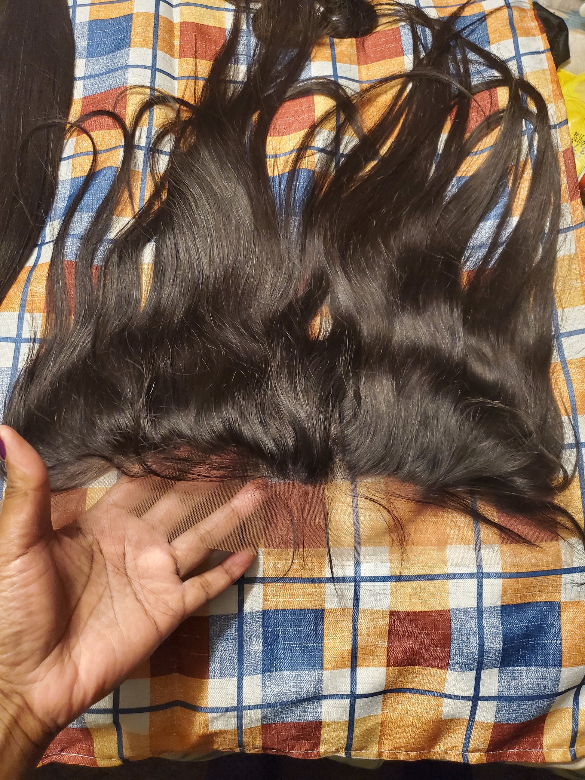 Brazilian Silky Straight Frontal - Bunddled Up Extensions
