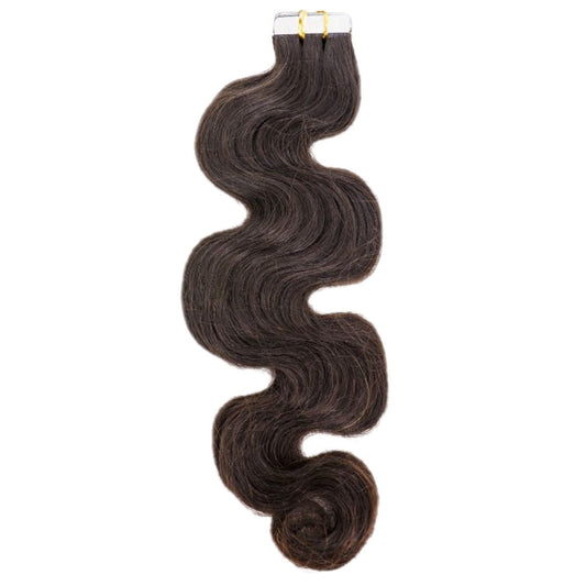 Body Wave Raw Tape-In Extensions.