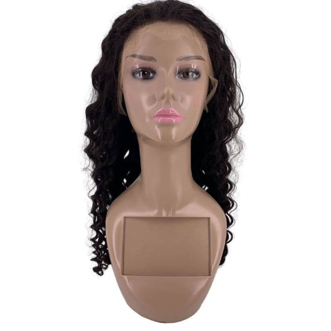 HD Deep Wave Lace Front Wig.