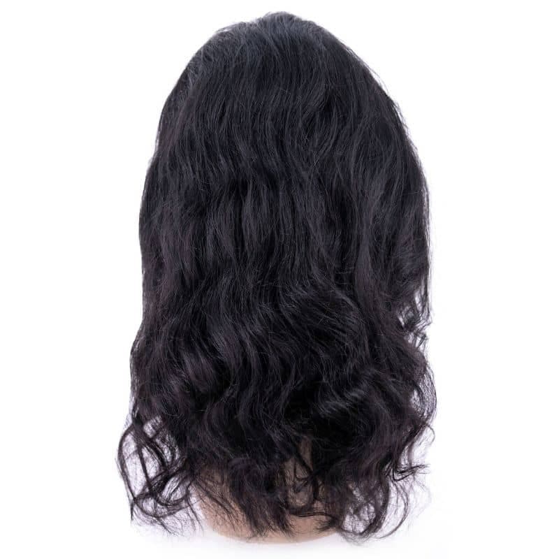 Indian Wavy Transparent Lace Front Wig.
