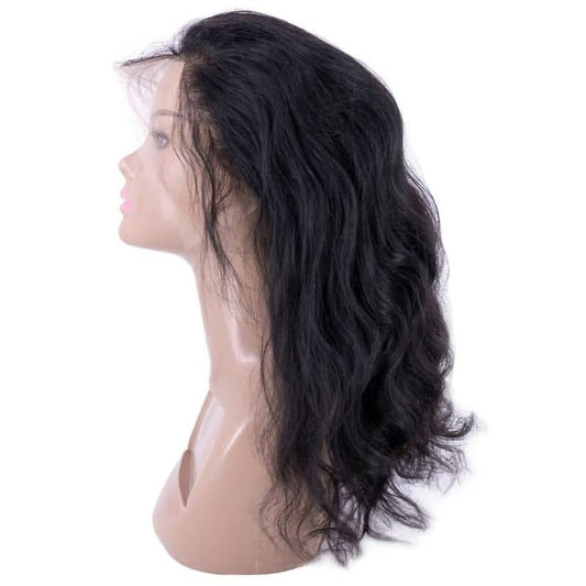 Indian Wavy Transparent Lace Front Wig.
