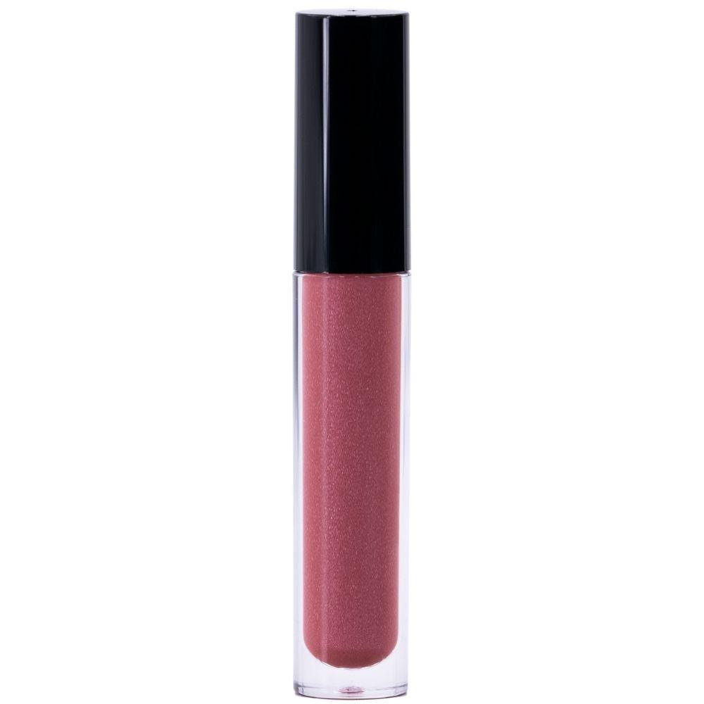 Crimson Pink Glitter Lip Gloss.
