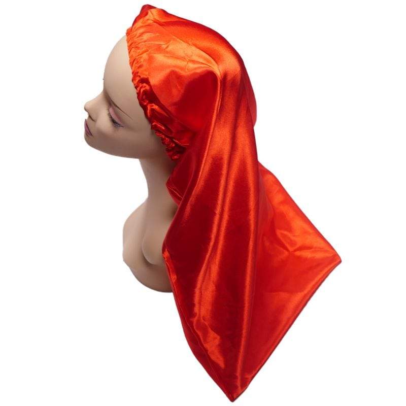 Long Silk Bonnet - Bunddled Up Extensions