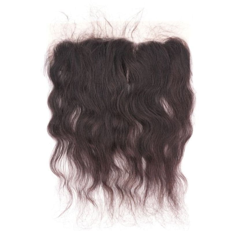 Raw Indian Curly Transparent Frontal.